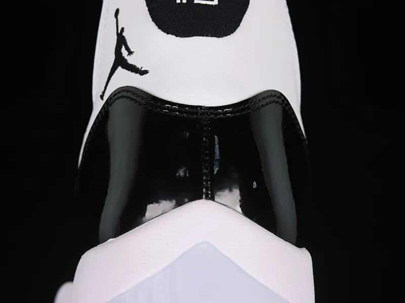 All categories Air Jordan Jordan series basketball shoes Air Jordan 11 OG version Air Jordan 11Concord AJ11 Concord black and white replica basketball shoes 378037-100